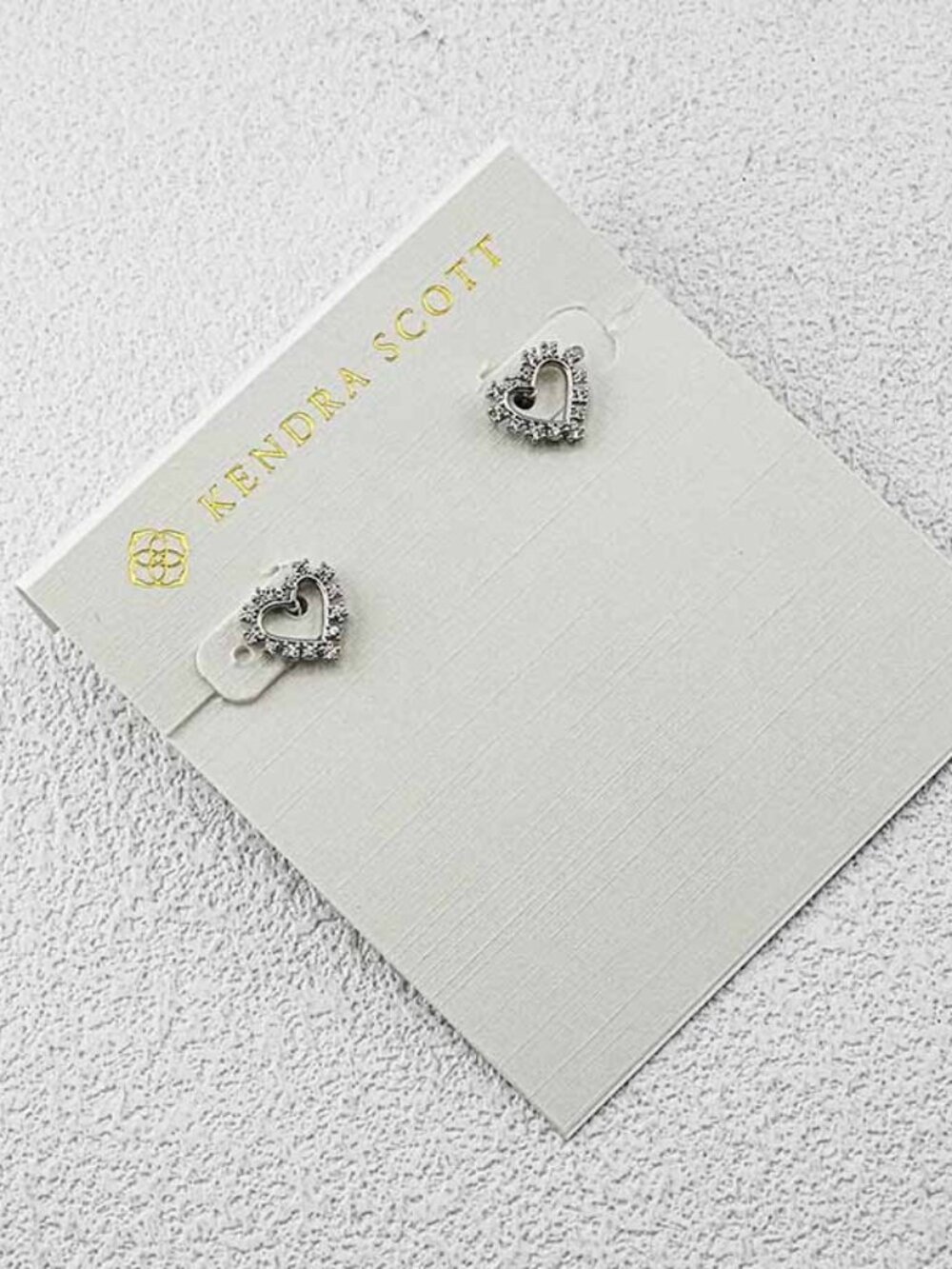 Kendra Scott Heart Stud Earrings